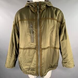 VISVIM Size M Olive Mixed Materials Rayon Wool Reversible Jacket